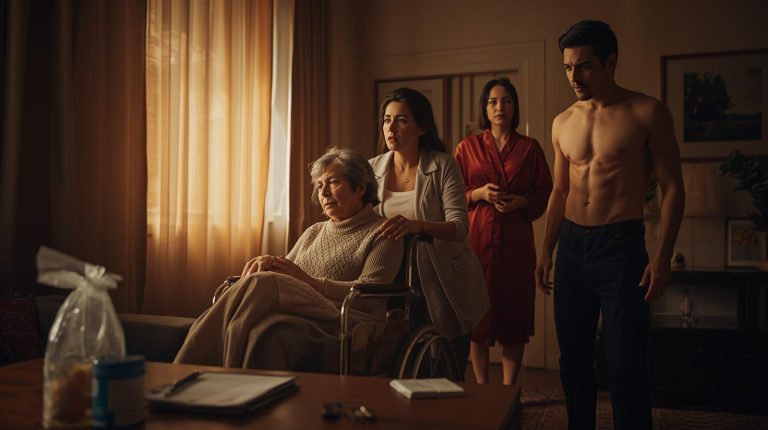 Después de siete años cuidando sola a su suegra, su esposo la dejó por otra — pero cuando ella apareció en su puerta con la anciana en silla de ruedas, él comprendió demasiado tarde lo que había perdido