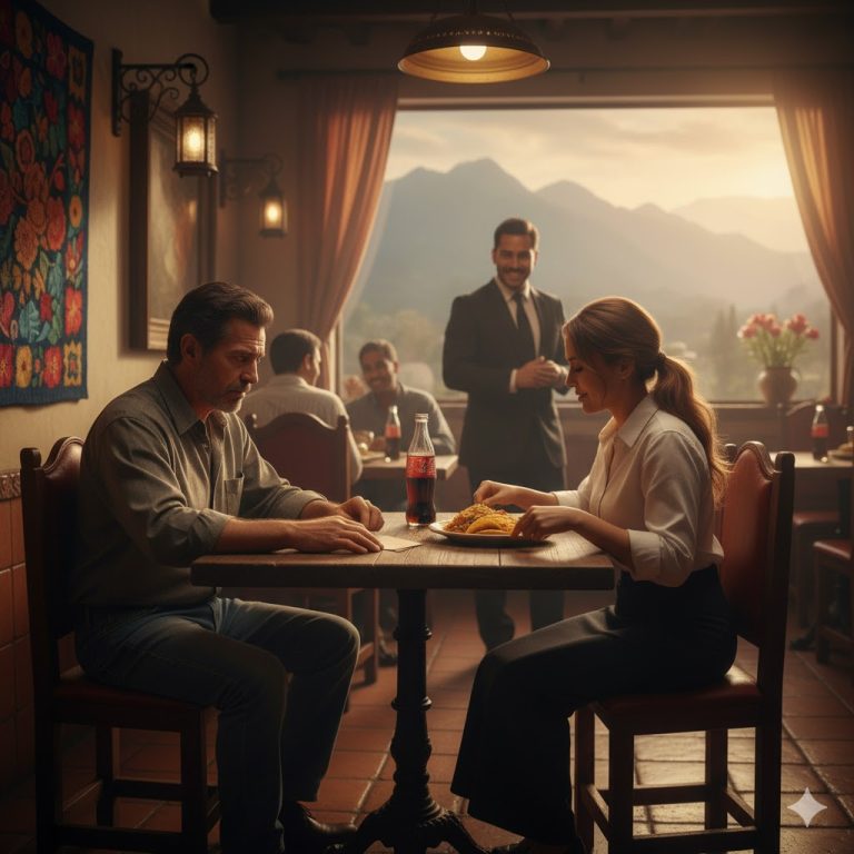 Un millonario entró disfrazado a su propio restaurante… pero lo que encontró debajo de una servilleta lo dejó sin aliento