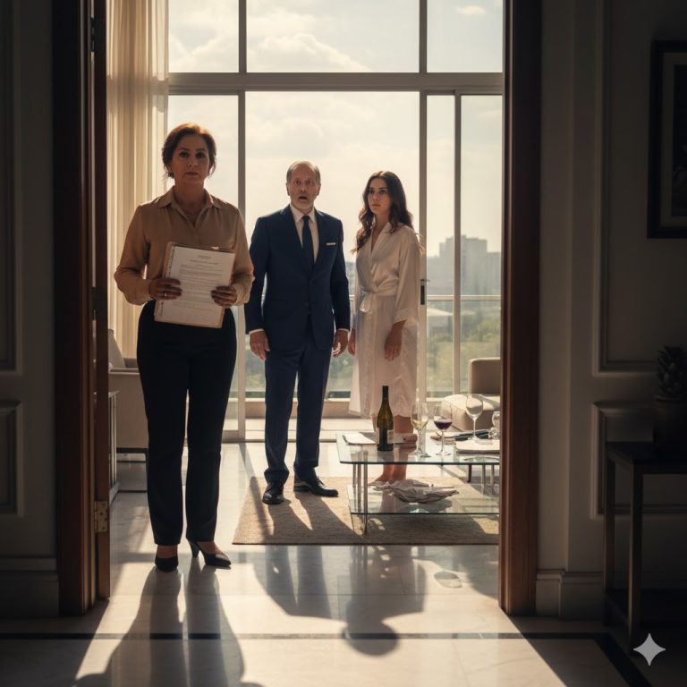 El esposo millonario la traicionó — ella no gritó ni lloró — solo firmó un papel y lo dejó sin nada.