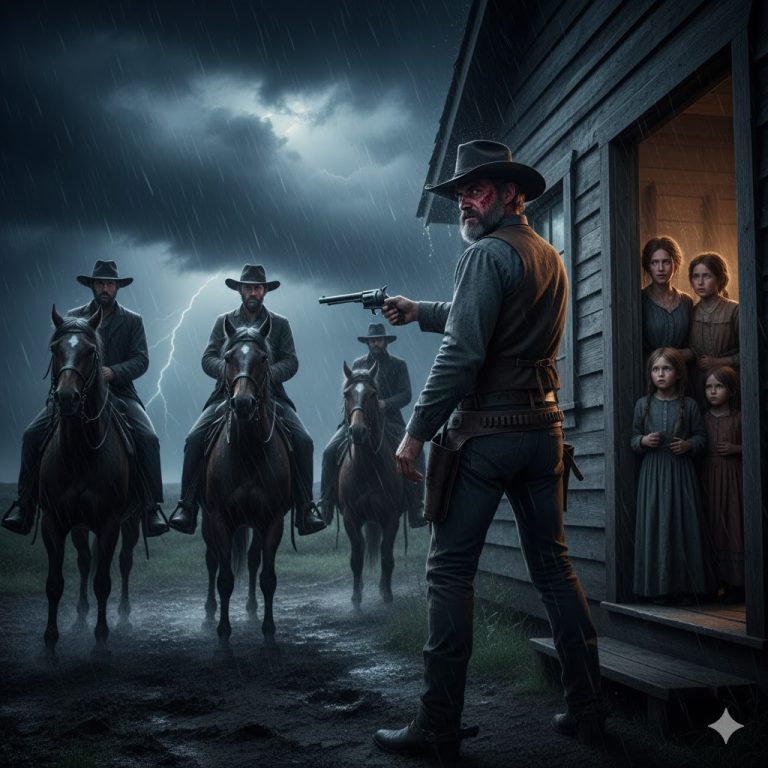 Le pagó para limpiar su cabaña… pero al seguirla a casa descubrió cuatro niños escondidos — y entendió que el amor también puede oler a tierra y lluvia.