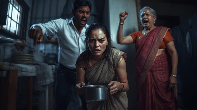 ‘Si sales de esta casa acabarás mendigando’, gritó su suegra — pero lo que ella respondió se quedó grabado en el silencio.