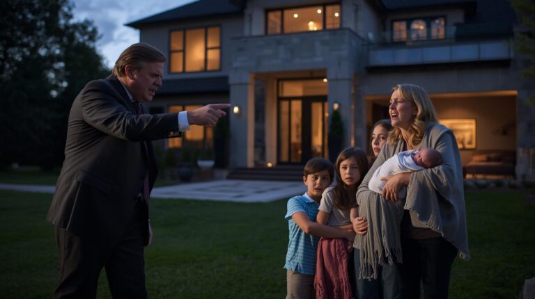 Los echó de su hogar sin piedad… pero cuando regresó vencido por la vida, encontró una realidad que jamás imaginó