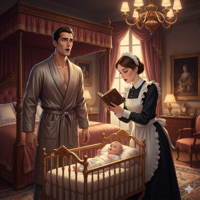 Con solo tres meses de vida, la hija del millonario vivió un momento inesperado gracias a la sirvienta, dejando a todos en estado de asombro