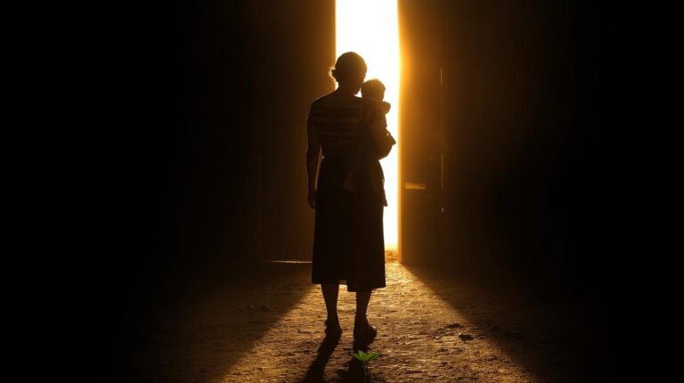 María vivió bajo el miedo, siendo maltratada física y emocionalmente por su esposo. Hasta que una noche, con manos temblorosas y su hijo en brazos, decidió huir. Sin casa, sin dinero, sin nadie – solo con una cosa: valentía.