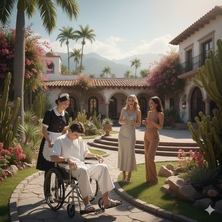 Fingiendo Parálisis Para Probar a Su Novia: El Millonario No Esperaba Que La Empleada Mostrara Amor Verdadero