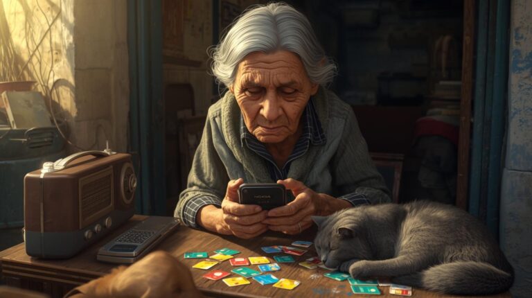 Doña Rosario y las llamadas que cruzan el tiempo