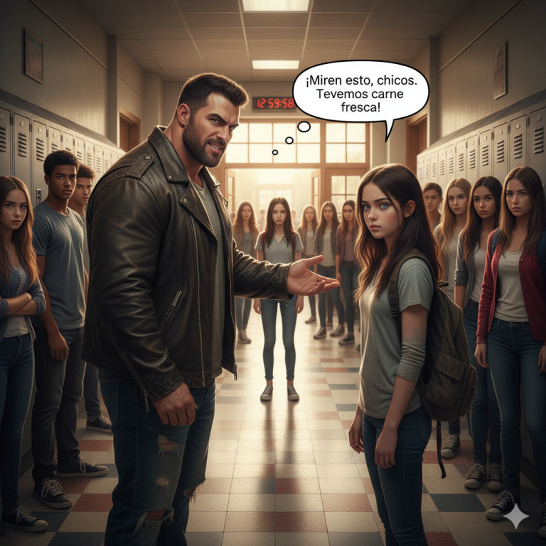 El Matón Escolar Eligió a la Persona Equivocada—Solo 10 Segundos Después, Se Arrepiente Para Siempre…