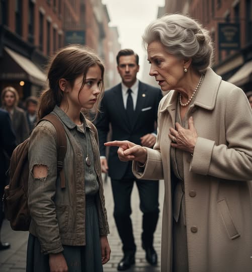 ANCIANA RICA ENCONTRÓ NIÑA POBRE EN LA CALLE