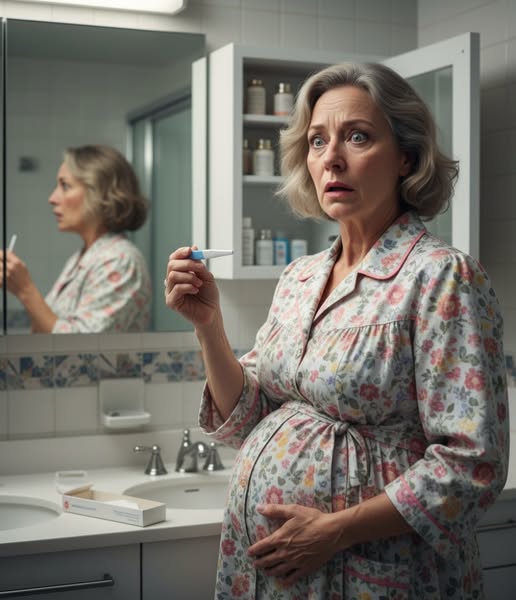 Una madre de 50 años queda embarazada… ¡del novio de su hija!