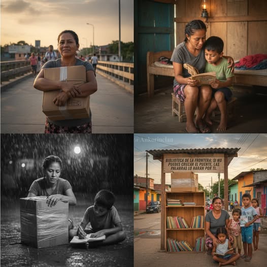 Cada martes, a las cinco de la mañana, una mujer cruzaba a pie el puente que conecta Tecún Umán, Guatemala, con Ciudad Hidalgo, México. Se llamaba Rosa, tenía 43 años, y en lugar de mercancía o víveres, cargaba una cajita de cartón atada con una cuerda. Dentro, había libros. Solo libros.