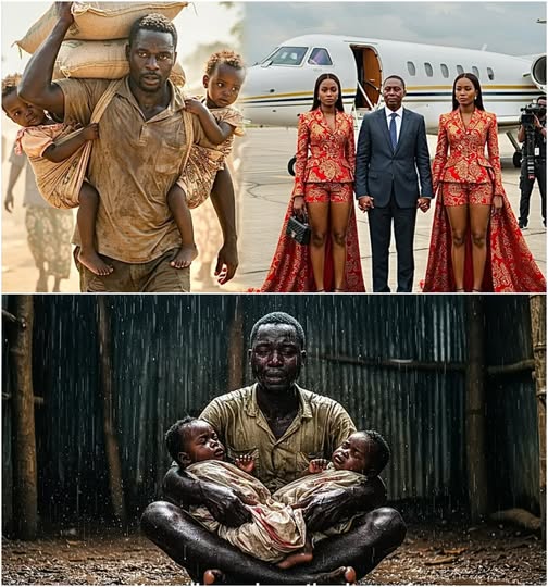 ELLA LO ABANDONÓ CON GEMELAS — AÑOS DESPUÉS, ESAS MISMAS NIÑAS REGRESARON SIENDO DUEÑAS DE UN JET MULTIMILLONARIO