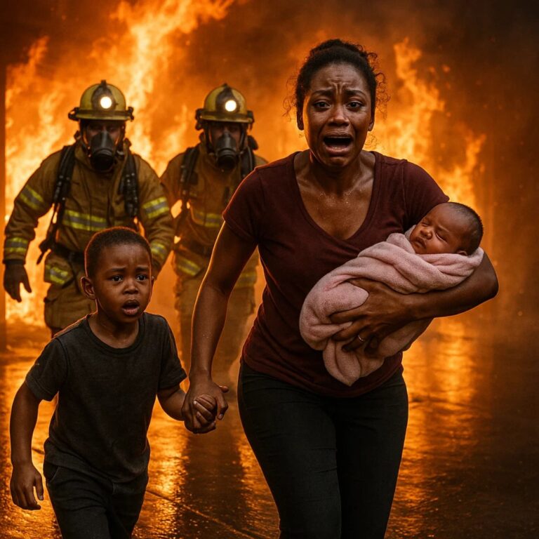 Nadie se atrevió a salvar al hijo del multimillonario hasta que una joven negra y pobre, con su hija en brazos, se lanzó a rescatarlo…