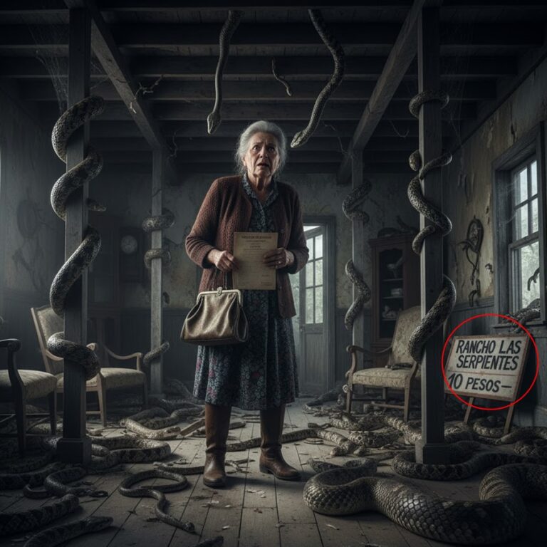 La viuda pobre compró un rancho por 10 pesos — Se heló al ver que la casa estaba llena de serpientes