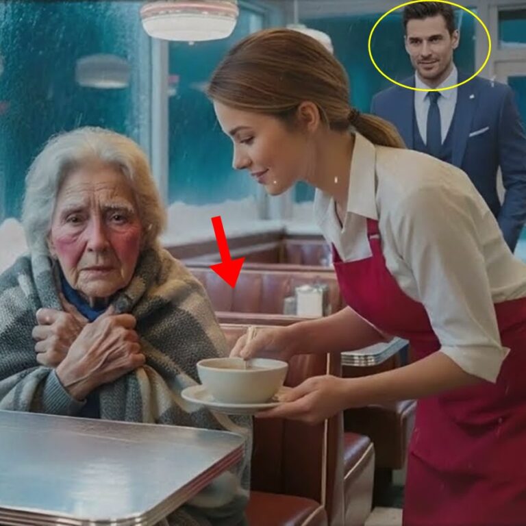 Refugió a una anciana en una tormenta de nieve… y al día siguiente un millonario cambió su vida…