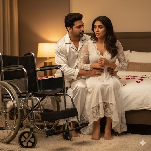 Mi madrastra me obligó a casarme con un joven dueño rico pero discapacitado — En nuestra noche de bodas, lo levanté para llevarlo a la cama, y cuando me caí, descubrí una verdad impactante.