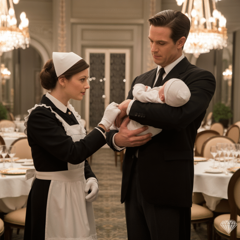 La camarera que transformó la vida de un multimillonario y su hijo con un simple gesto de humanidad