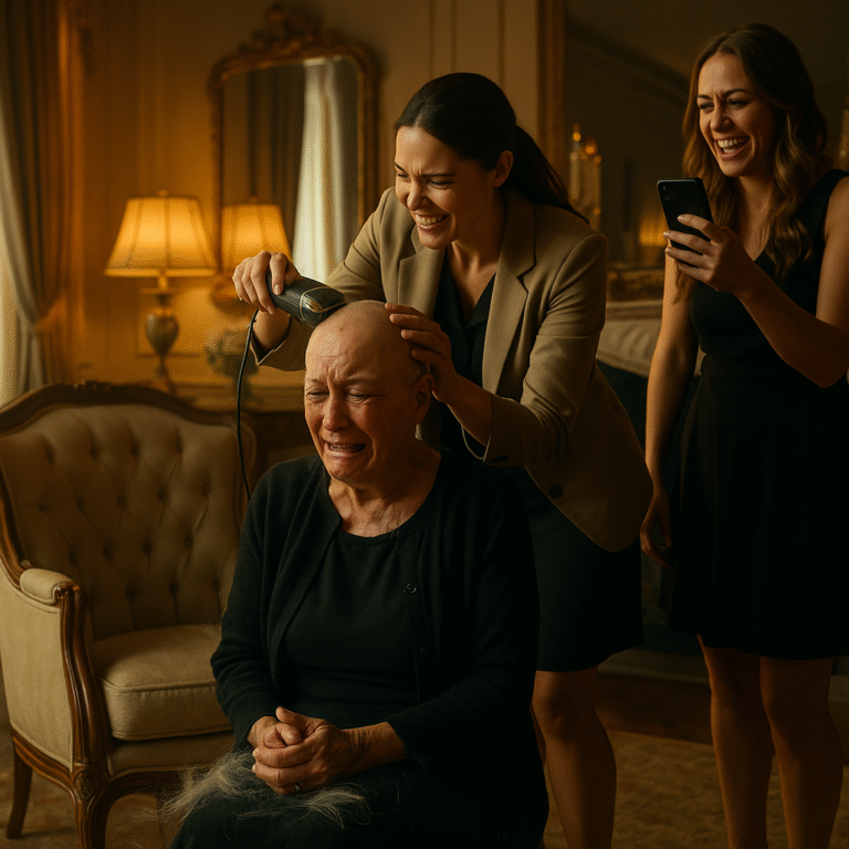 “Le rapó la cabeza a su suegra por diversión… pero fue ella quien terminó perdiéndolo todo