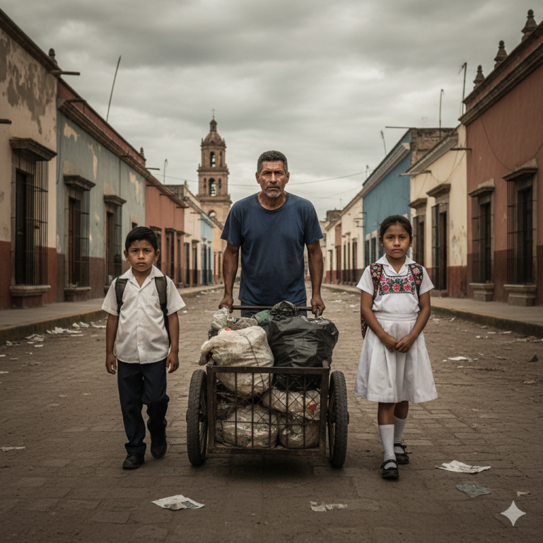 “Mi papá, el basurero del mercado, encontró oro en la basura y cambió nuestras vidas para siempre”