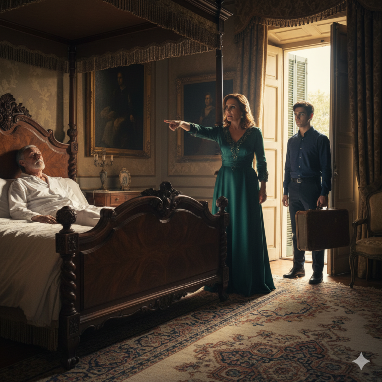 Antes de que mi padre muriera, pateó a mi madrastra: pensamos que tenía miedo de pelear por la herencia, pero la verdad es aún más impactante…