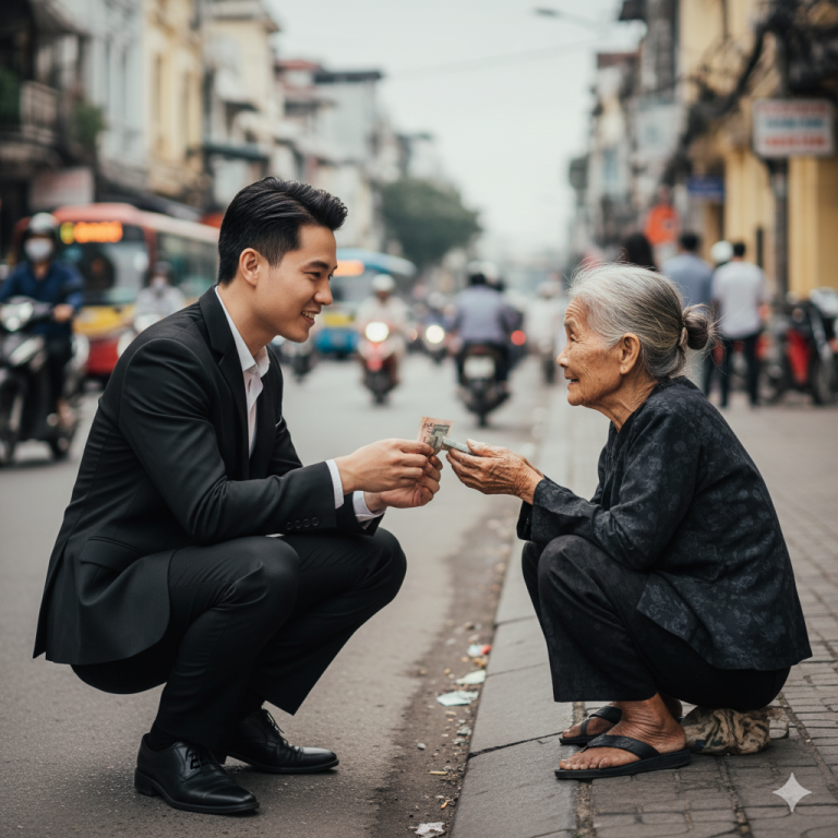 El director por casualidad vuelve a ver a su maestra de preparatoria vagando en la calle… su reacción hizo que todos se conmovieran hasta las lágrimas