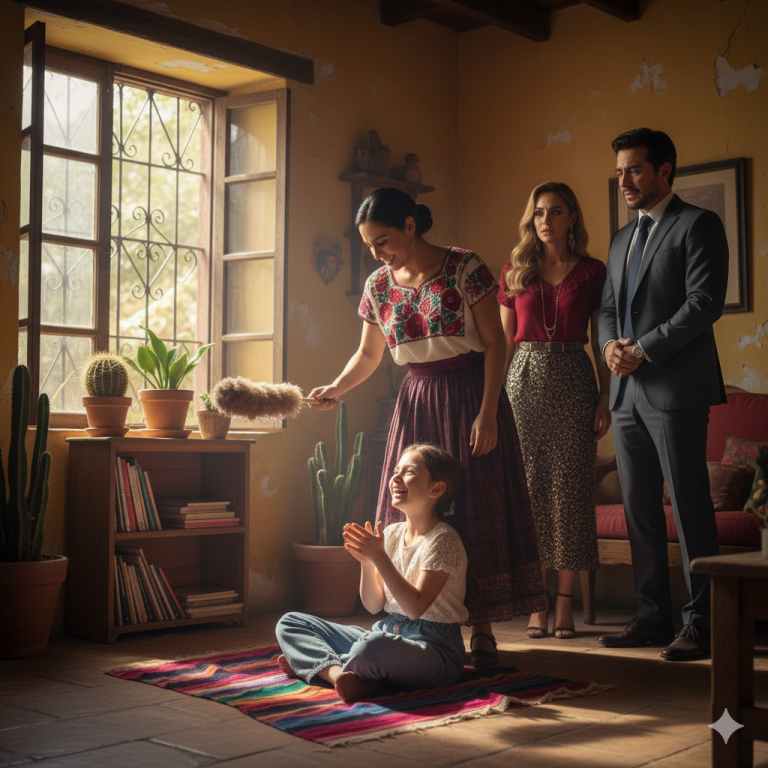 “La empleada que hizo reír a una niña enferma cuando nadie más pudo… y cambió el corazón de un padre millonario”