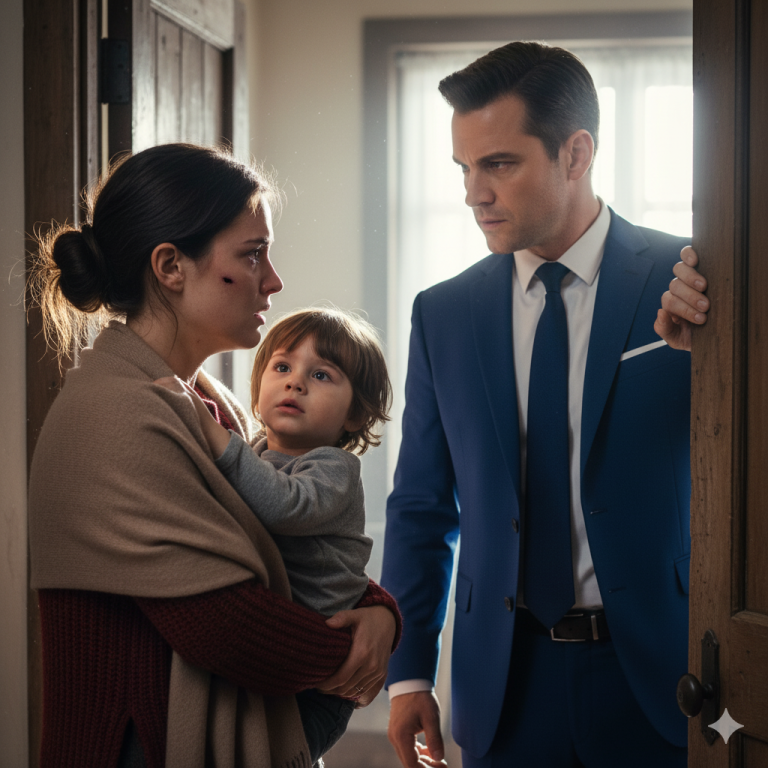 «¿Puedo limpiar su casa por un plato de comida?» — Pero cuando el millonario la vio, su corazón pareció detenerse; se quedó atónito, sin poder pronunciar palabra.