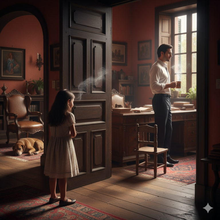 “El silencio de un padre rico, una niña sin voz y la silla vacía que lo cambió todo en un instante”