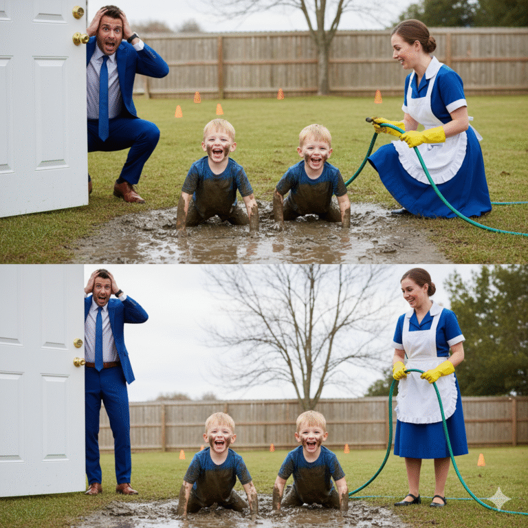 Nadie podía controlar a los hijos del millonario… hasta que la nueva niñera hizo esto