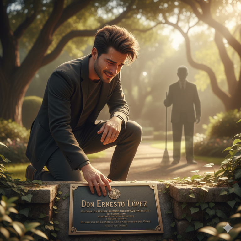 —“Papá, ya basta. No quiero que vengas más a la universidad con esa ropa.” —le gritó Andrés mientras su padre bajaba la cabeza.