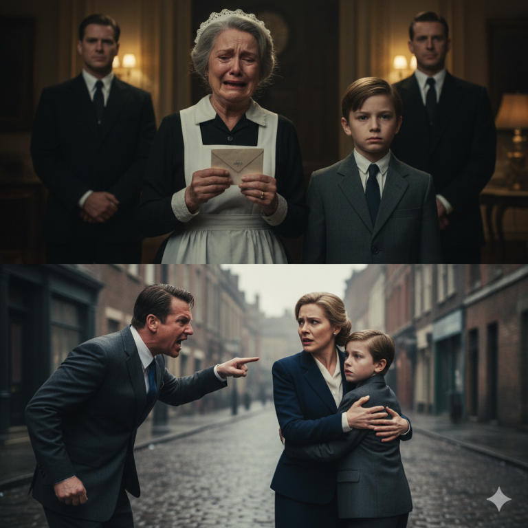 MILLONARIO HUMILLÓ A UNA MADRE HUMILDE… ¡PERO LO QUE DIJO SU HIJO LO CAMBIÓ TODO!