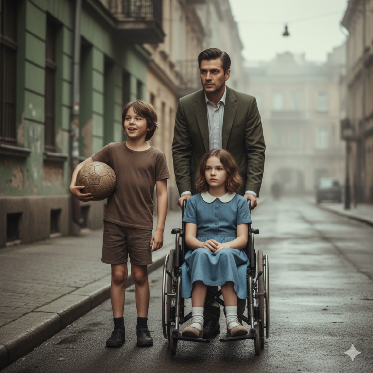 “¡DÉJAME JUGAR CON TU HIJA, Y HARÉ QUE CAMINE!”, pidió el niño de la calle al millonario.