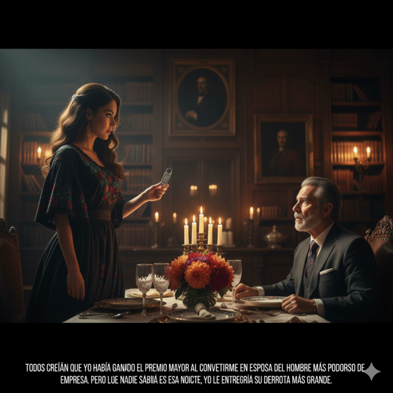 Todos creían que yo había ganado el premio mayor al convertirme en esposa del hombre más poderoso de la empresa. Pero lo que nadie sabía es que esa noche, yo le entregaría su derrota más grande.
