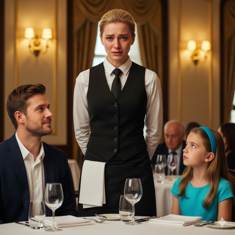 EL MILLONARIO DIJO A LA CAMARERA – “ES TU HIJA”, Y TODO CAMBIÓ…