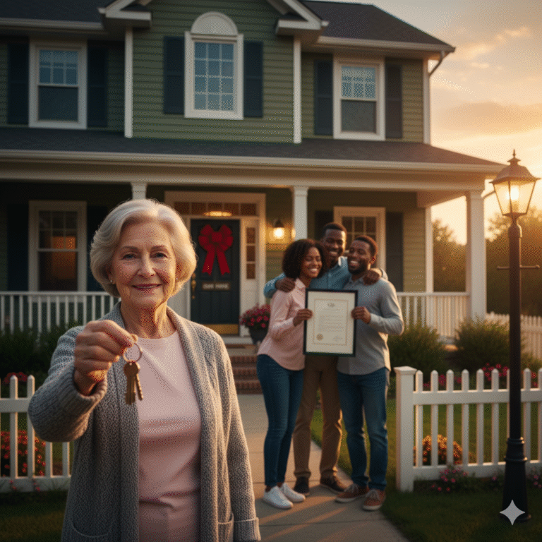 Nunca tuve dinero para darle regalos a mis hijos. Hoy me regalaron la casa donde limpiaba.”