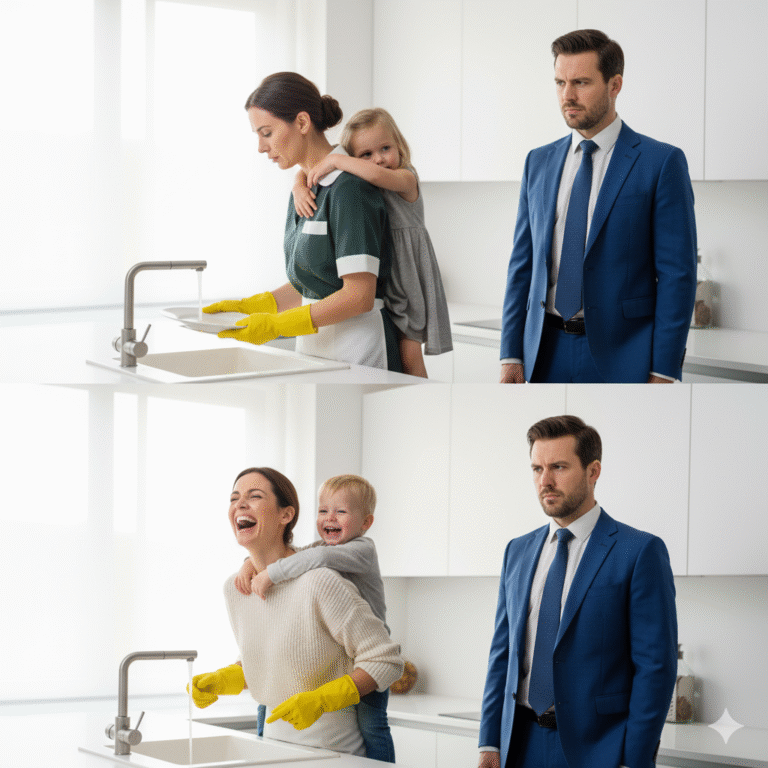 MILLONARIO LLEGA MÁS TEMPRANO A CASA… Y CASI SE DESMAYA CON LO QUE VE