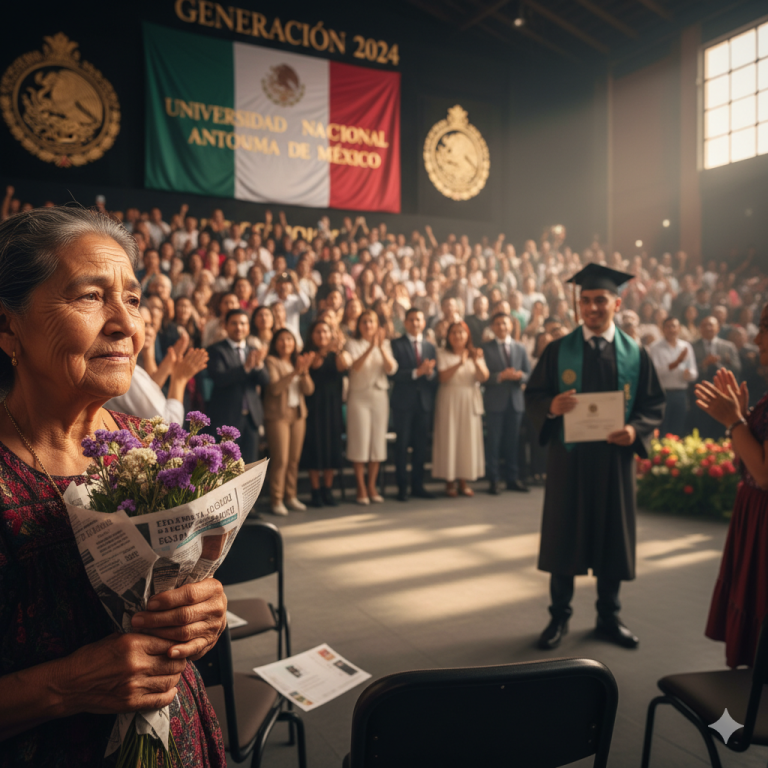 🌹 “El hijo que negó a su madre en su graduación… y lo que el destino le devolvió años después”