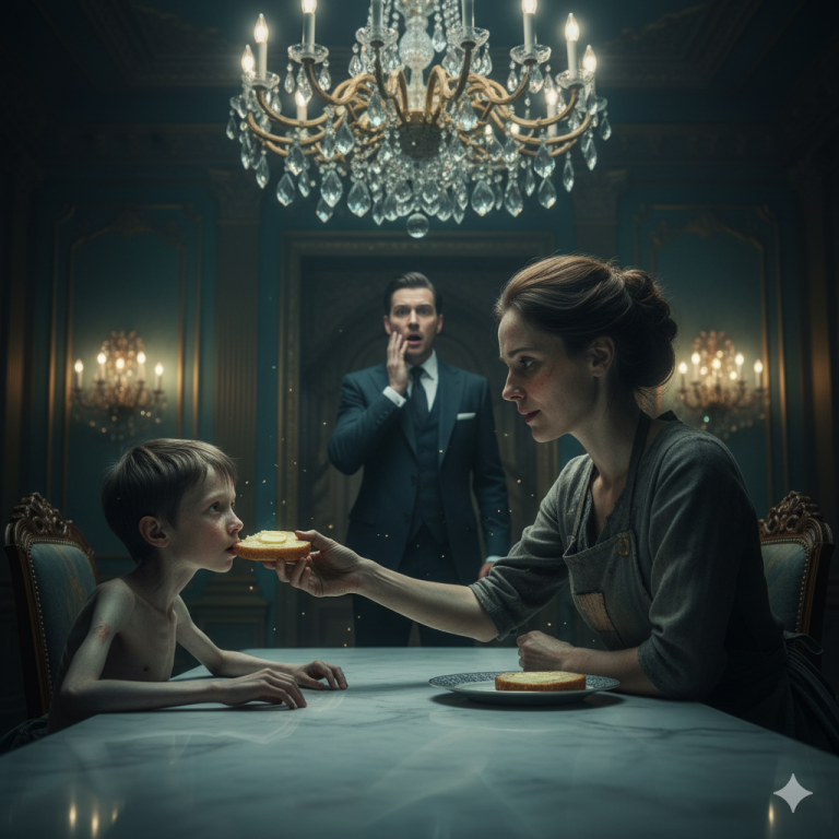 LA HIJA DEL MILLONARIO NO COMÍA HACE 2 SEMANAS, HASTA QUE LA NUEVA EMPLEADA MAS POBRE LLEGÓ…