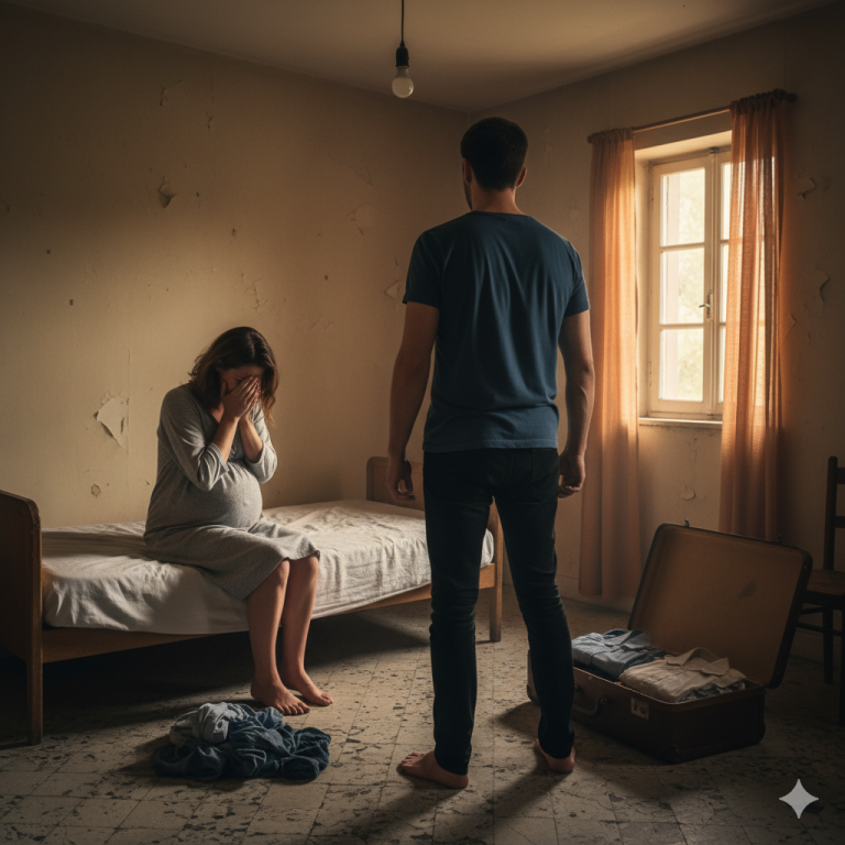 Desde que quedé embarazada, mi esposo ha estado actuando de manera extraña. Al principio, pensé que era emoción: siempre había querido un hijo más que nada. Pero entonces, algo en su comportamiento comenzó a aterrorizarme.