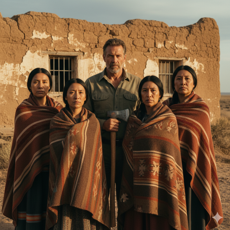 Cinco viudas apaches tocaron su puerta… y cambiaron para siempre la vida del ranchero