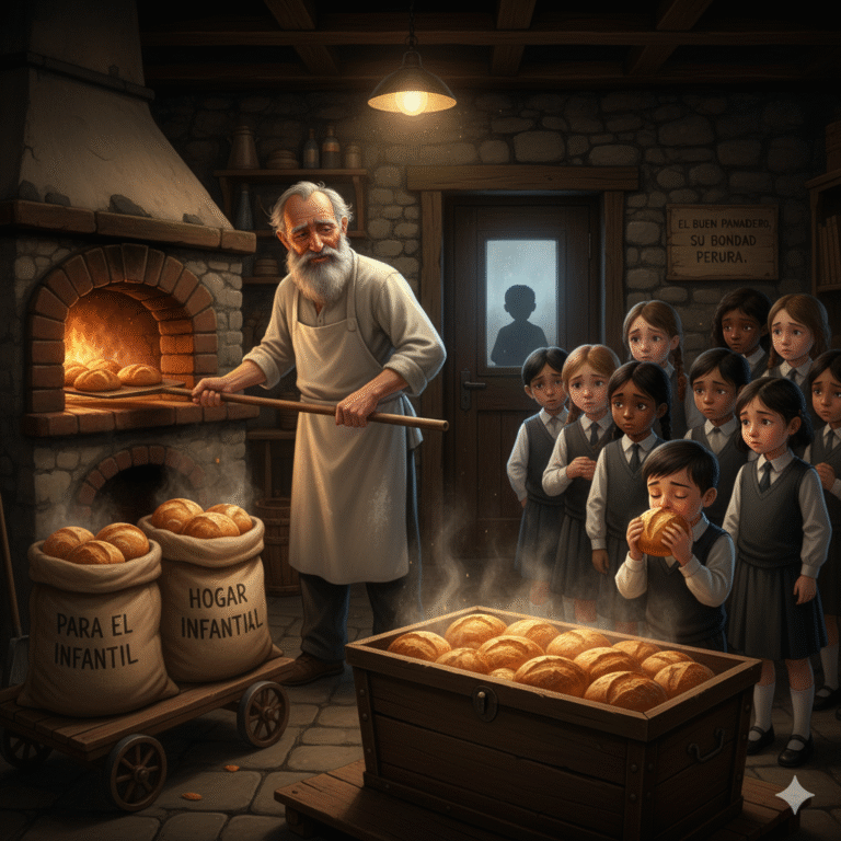 El panadero que horneó en silencio durante 30 años para un orfanato… y nadie supo quién era hasta su último aliento