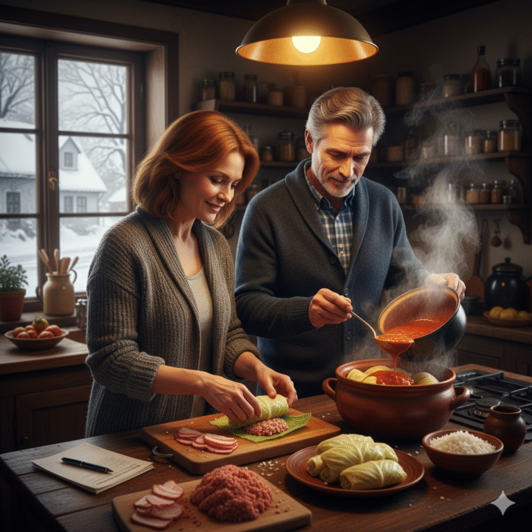 Budapest, invierno. Nieve en los balcones, silencio en la cocina