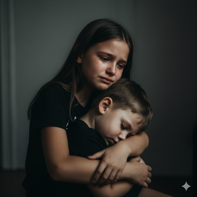 Fui madre de mi hermano desde los 12 años.