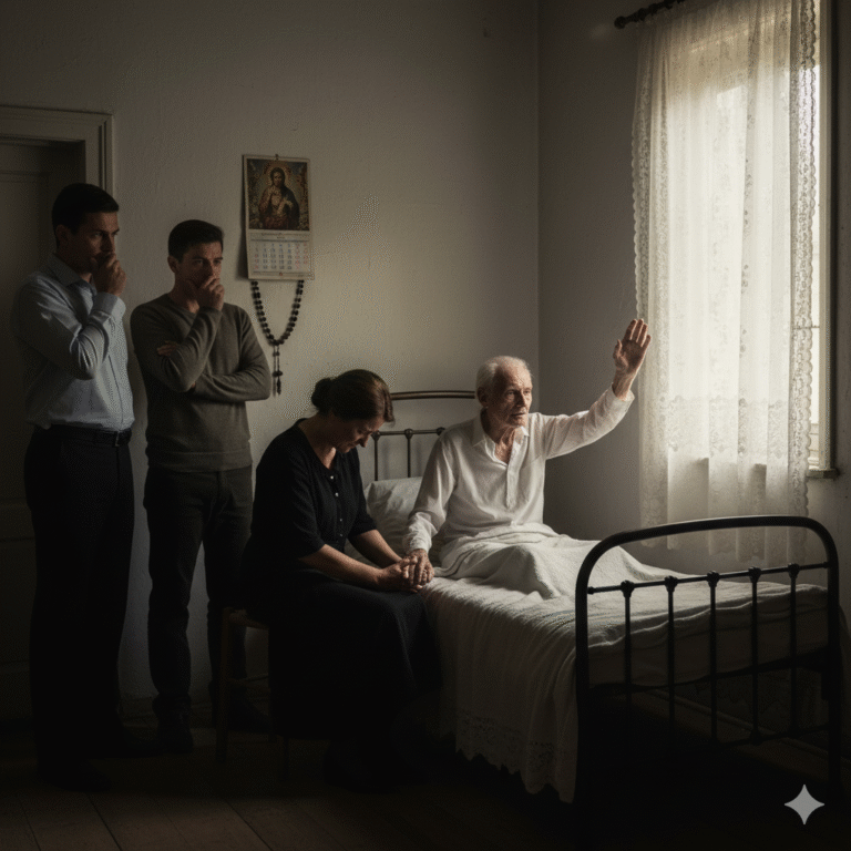 Antes de morir, mi padre echó a mi madrastra de casa. Pensé que era por miedo a que ella reclamara la herencia… pero la verdad fue mucho más impactante.