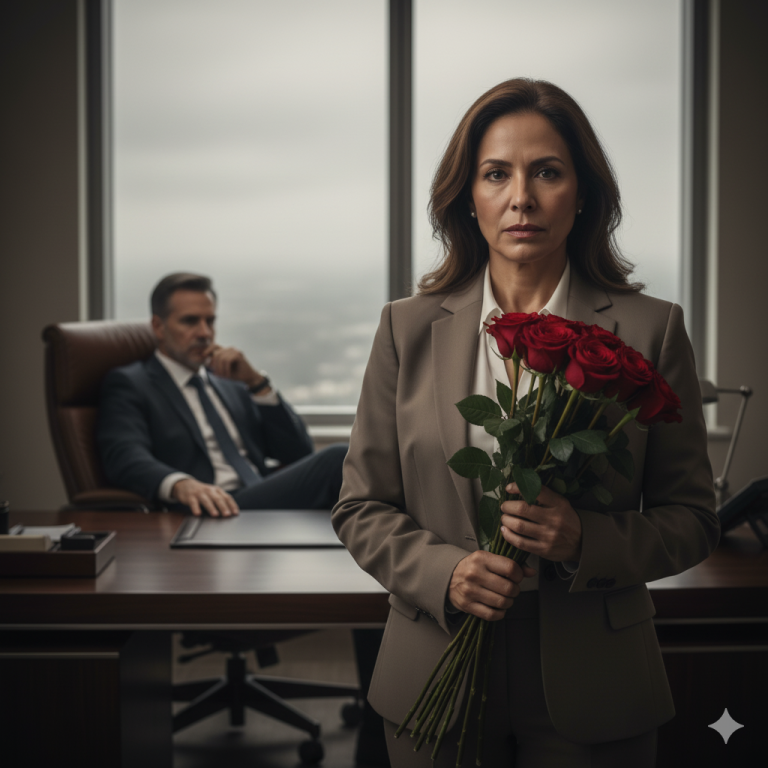 Me despidieron por mi edad. Como despedida, regalé rosas a todos mis compañeros — pero a mi jefe le dejé una carpeta con los resultados de mi auditoría secreta.