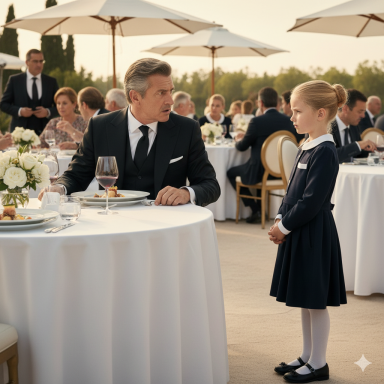 “¿Puedo comer contigo?”, le preguntó la niña sin hogar al millonario. Su respuesta hizo llorar a todos…