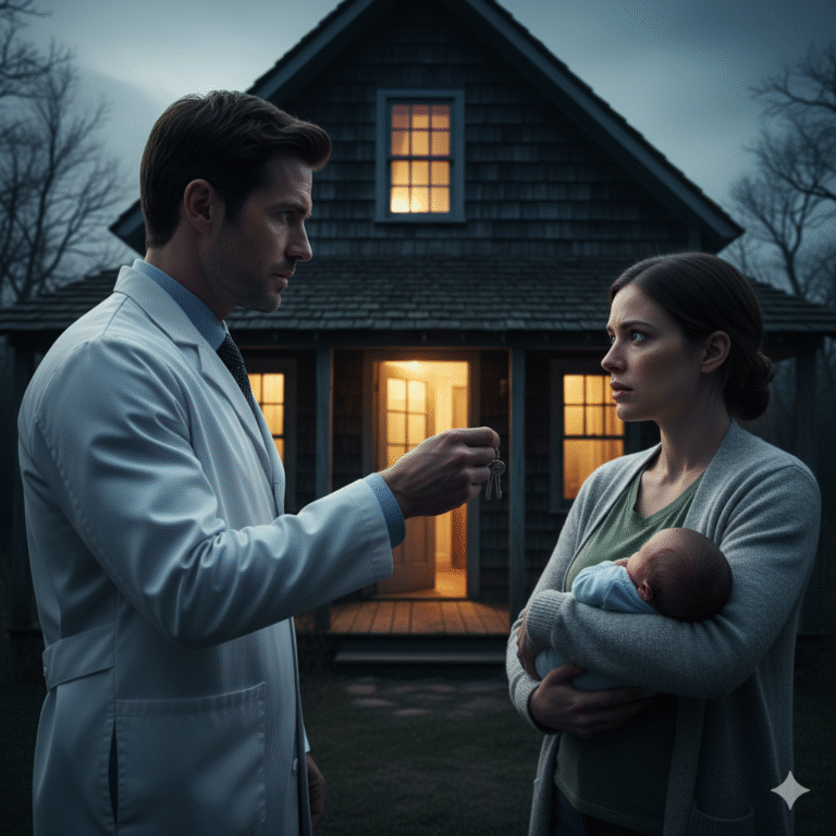 El doctor lo perdió todo y, desesperado, le entregó las llaves de su casa a una mujer desconocida.Sin embargo, un mes después, le esperaba una recompensa inesperada.