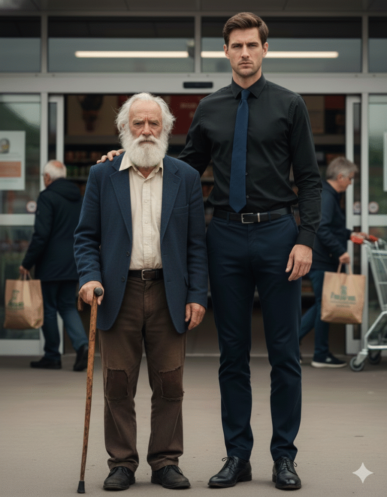 A los noventa años, me disfracé de anciano miserable y entré en mi propio supermercado — lo que ocurrió cambió mi legado para siempre