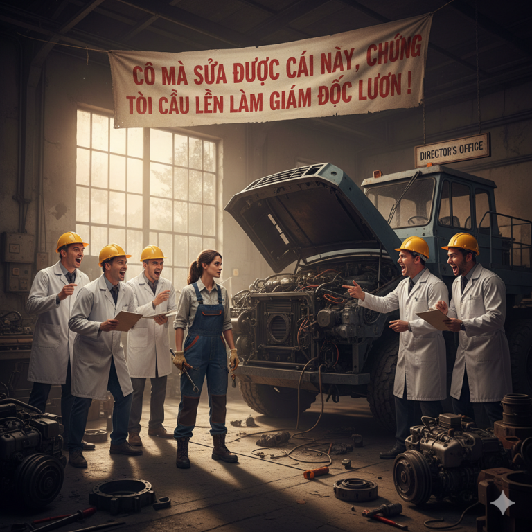 Minh Thư – La llama del corazón en el taller de acero