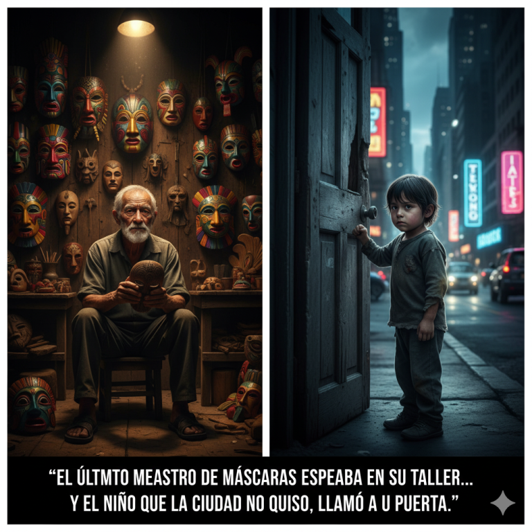 “Nunca pensé que un niño abandonado de la ciudad salvaría la tradición de nuestro pueblo.”