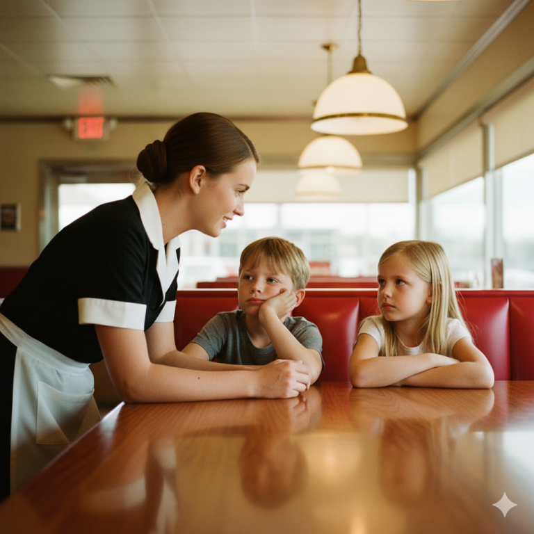Ella Alimentó a Dos Huérfanos con una Comida Caliente—15 Años Después, un Auto de Lujo se Detuvo Frente a Su Puerta